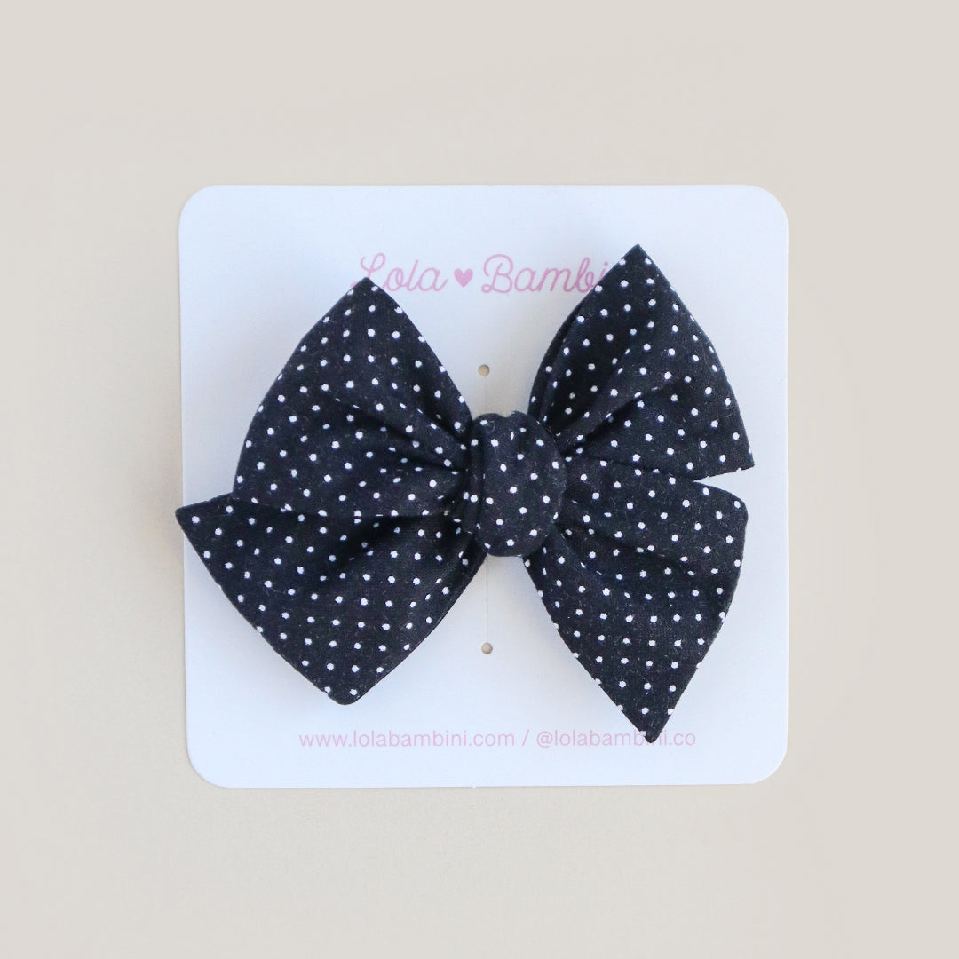 Black Polka classic midi