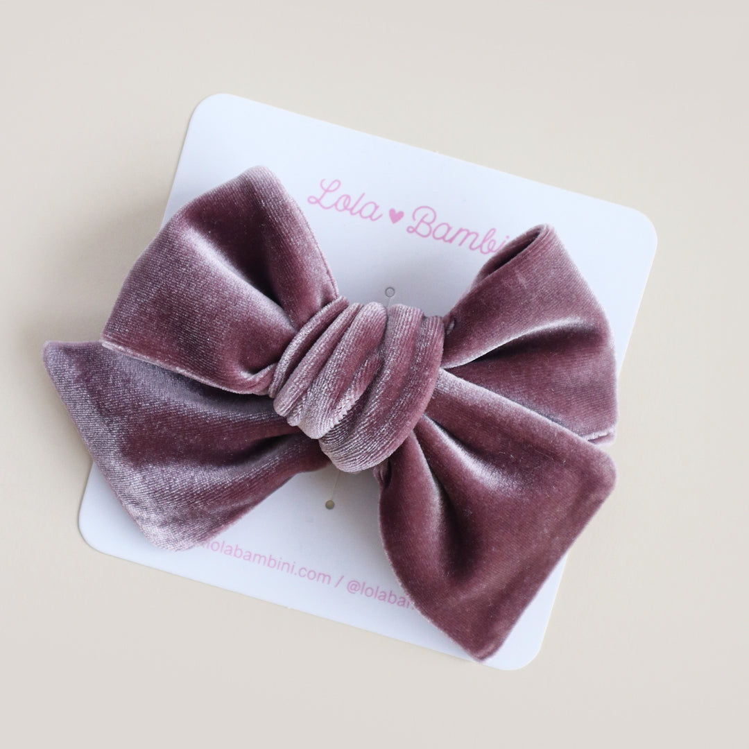 Mauve Velvet classic maxi